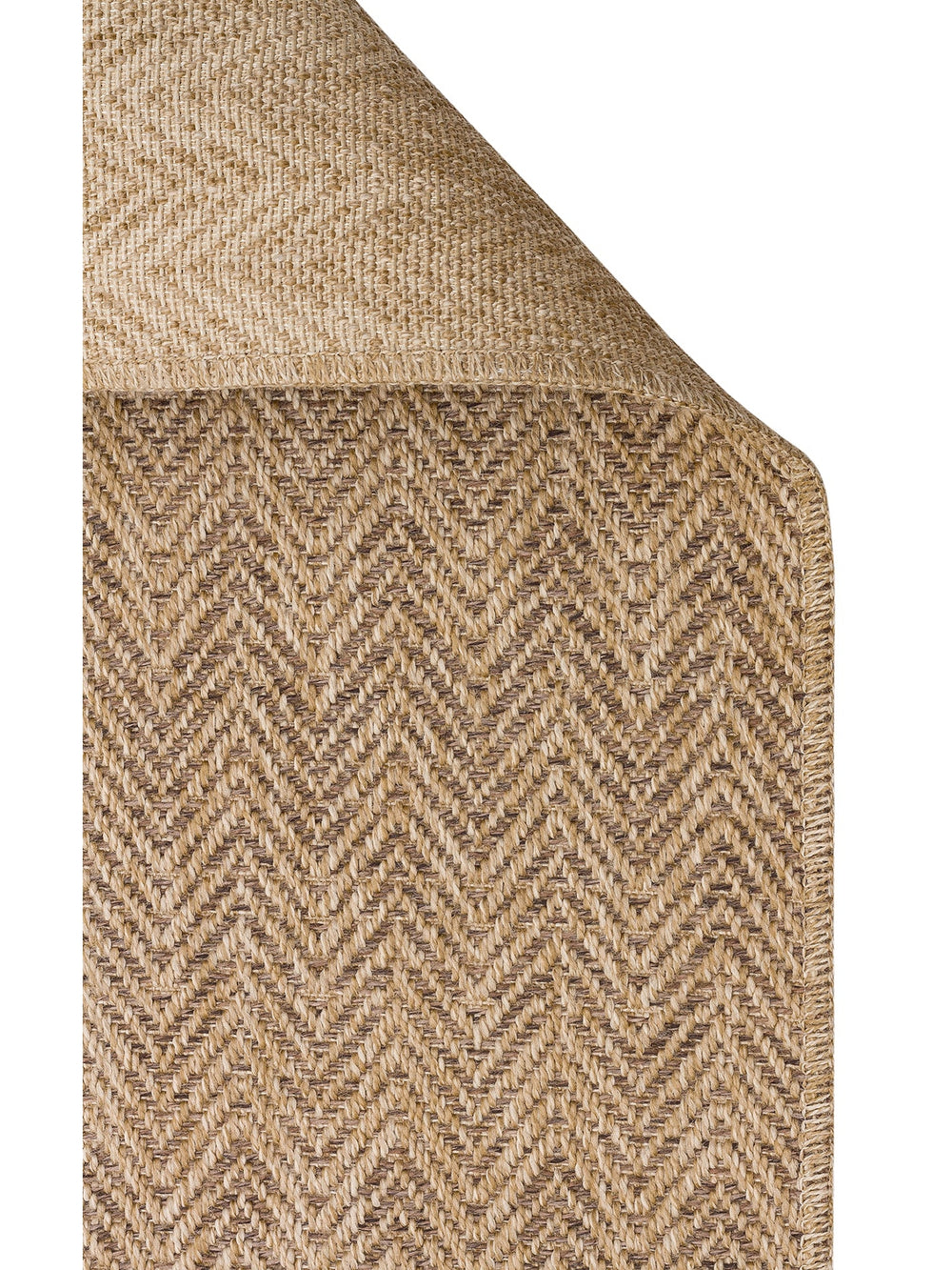 Dream İç ve Dış Mekan Kullanımına Uygun Kolay Temizlenebilir Sisal Görünümlü Halı 02NATMOCHA - Carpetdocia