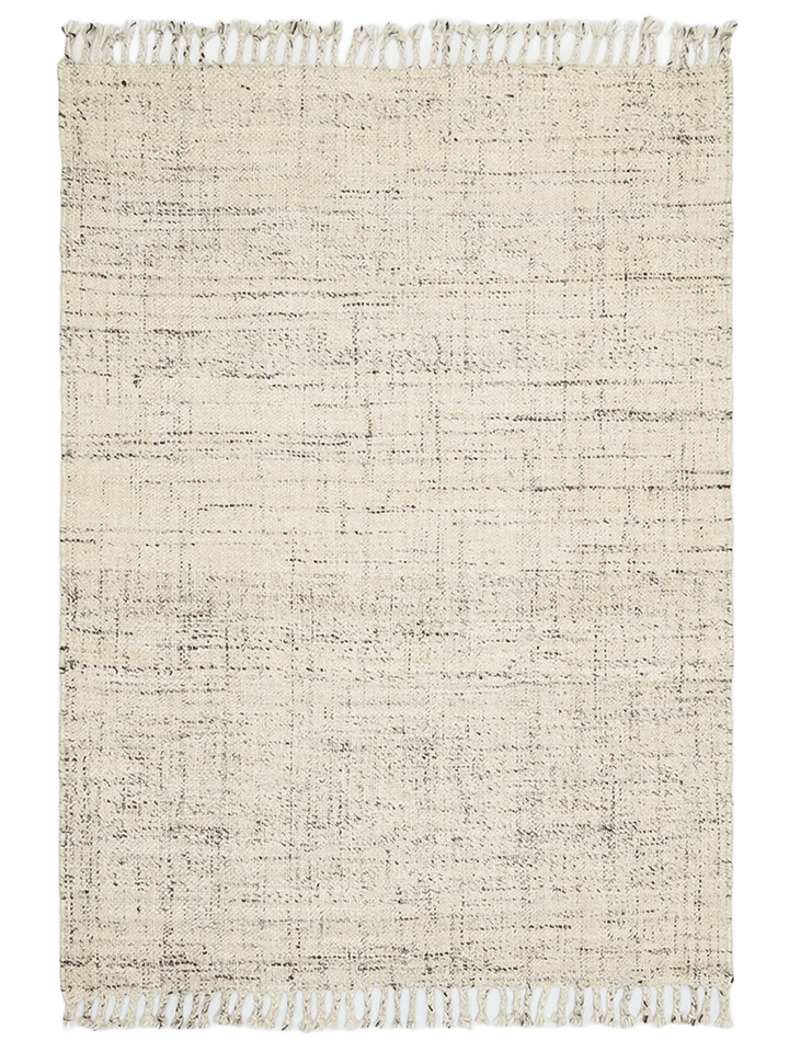 Hitit Serisi %100 Naturel Yün ve Jüt El Dokuma Geleneksel Salon Oturma Odası Yatak Odası Halı WHITE