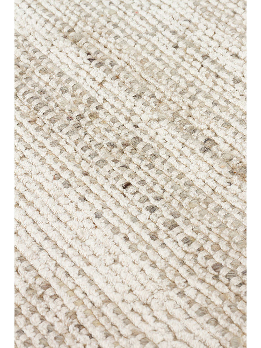 Kelly Serisi %100 Naturel Yün ve Viskon El Dokuma Salon Oturma Odası Yatak Odası Halı BEIGE - Carpetdocia