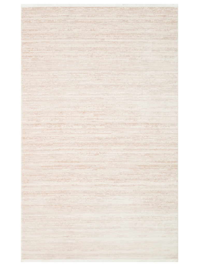 Kylie Serisi Salon Oturma Odası Koridor Antre Parlak ve Sade Modern Halı PLAIN BEIGE
