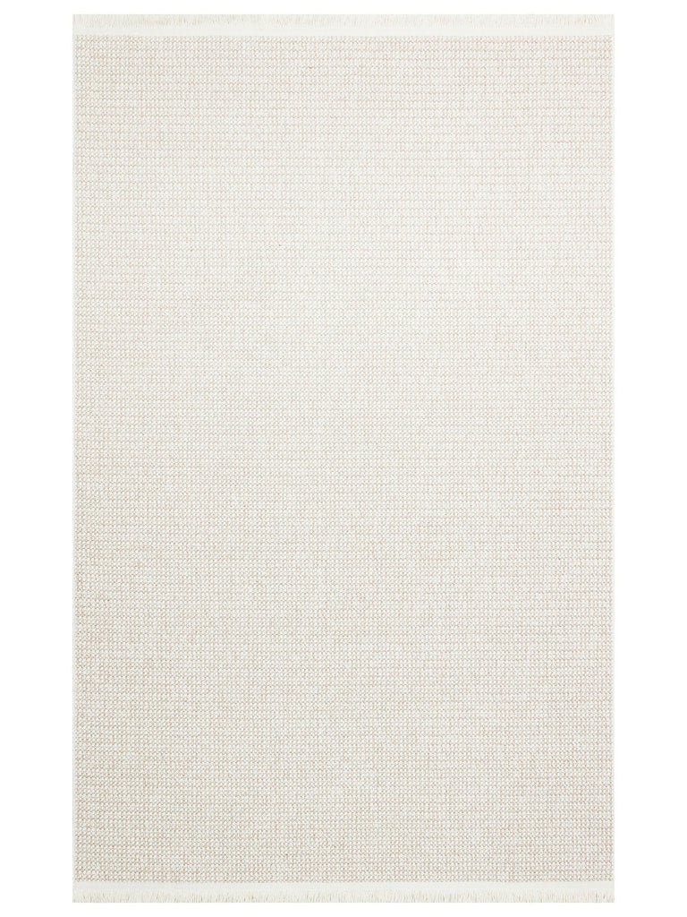 Mali Yumuşak Tuşeli Örgü Dokuma Oturma Odası Koridor Antre Yatak Odası Modern Halı PLAIN BEIGE