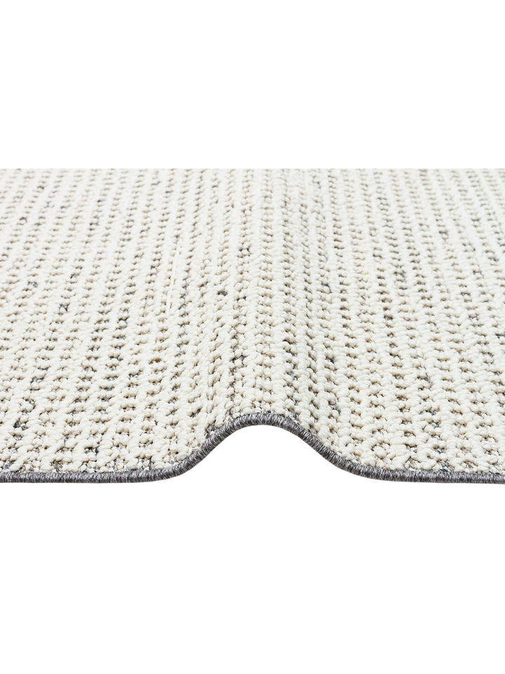 Ole Serisi Hasır Dokuma Oturma Odası Salon Koridor Antre Mutfak Modern İskandinav Halı 13 CREAM GREY - Carpetdocia