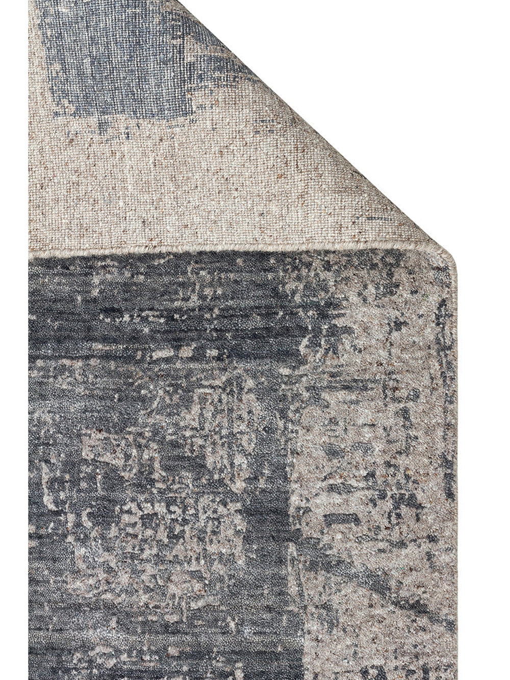 Palette Serisi %100 Naturel Yün Viskon Pamuk El Dokuma İskandinav Salon Oturma Odası Halı COALD - Carpetdocia