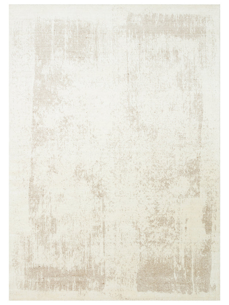 Palette Series 100% Natural Wool Viscose Cotton Hand Woven Scandinavian Living Room Carpet WHIBEG