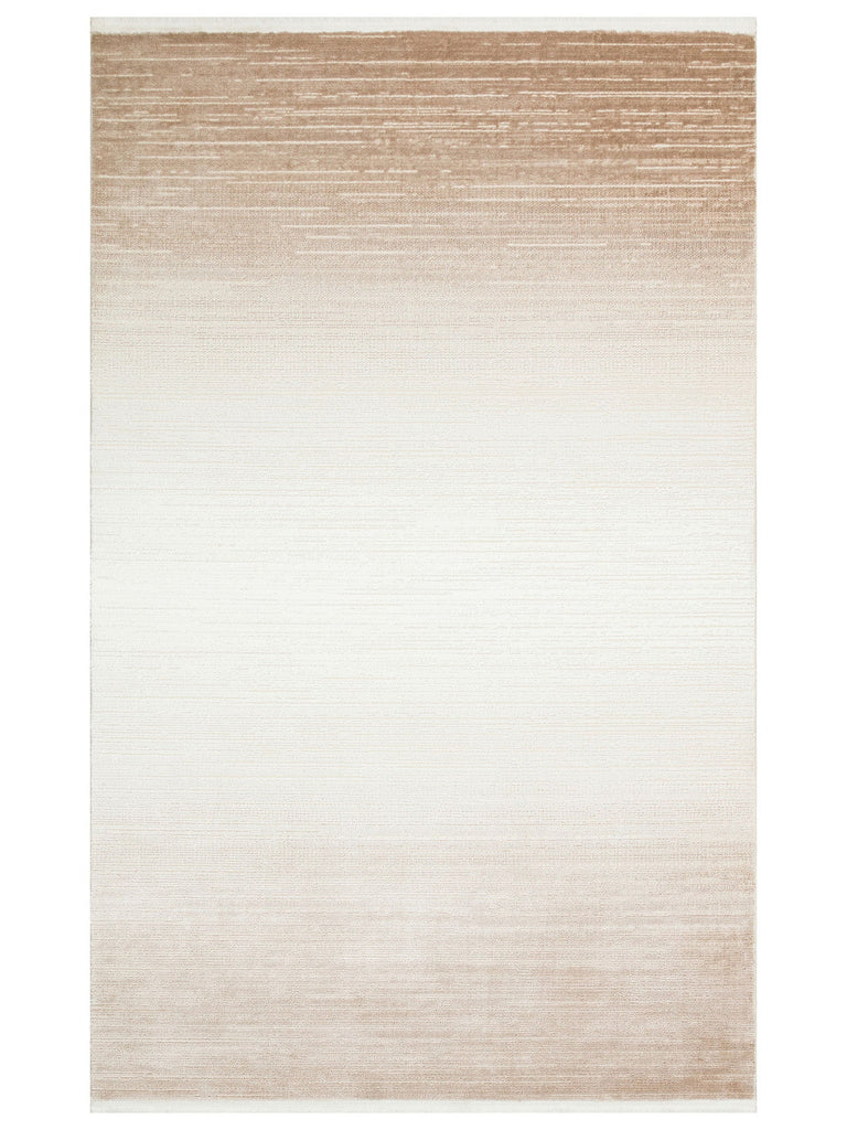 Pasific Serisi Eskitme Desenli Salon Oturma Odası Koridor Antre Modern Halı 16 CREAM VIZON XW