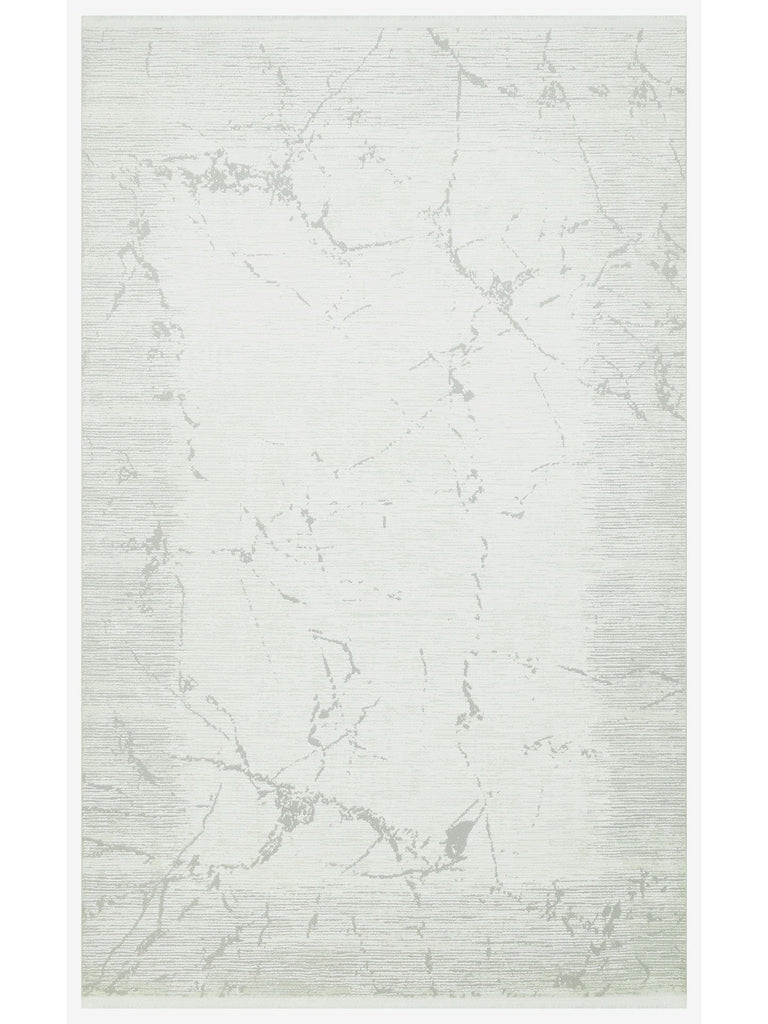 Pasific Serisi Eskitme Desenli Salon Oturma Odası Koridor Antre Modern Halı 20 CREAM GREY XW