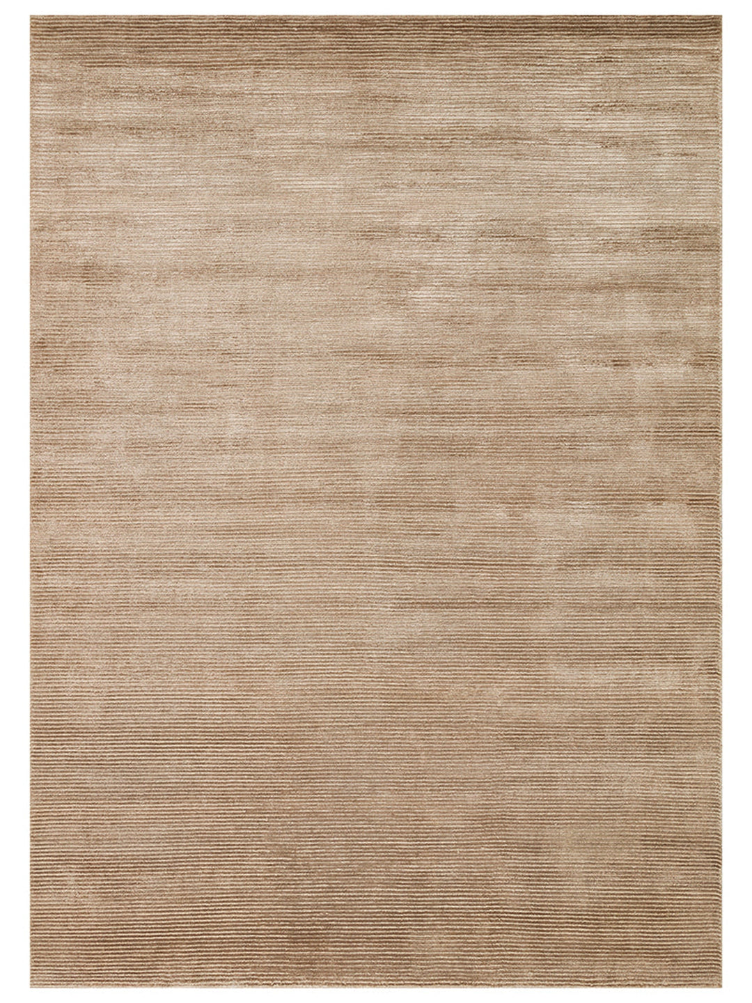 Portofino Serisi %100 Naturel Viskon Yün Pamuk El Dokuma Modern Salon Oturma Odası Halı BROWN - Carpetdocia