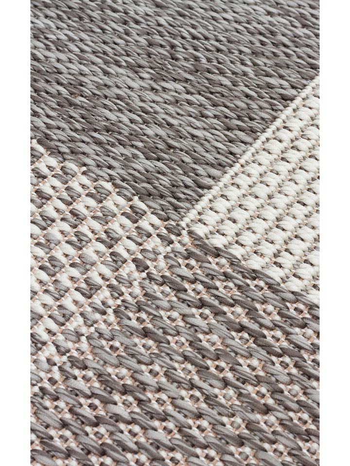 Resort Pamuklu Kaymaz Tabanlı Oturma Odası Koridor Antre Mutfak Şık Kilim 01 GREY - Carpetdocia