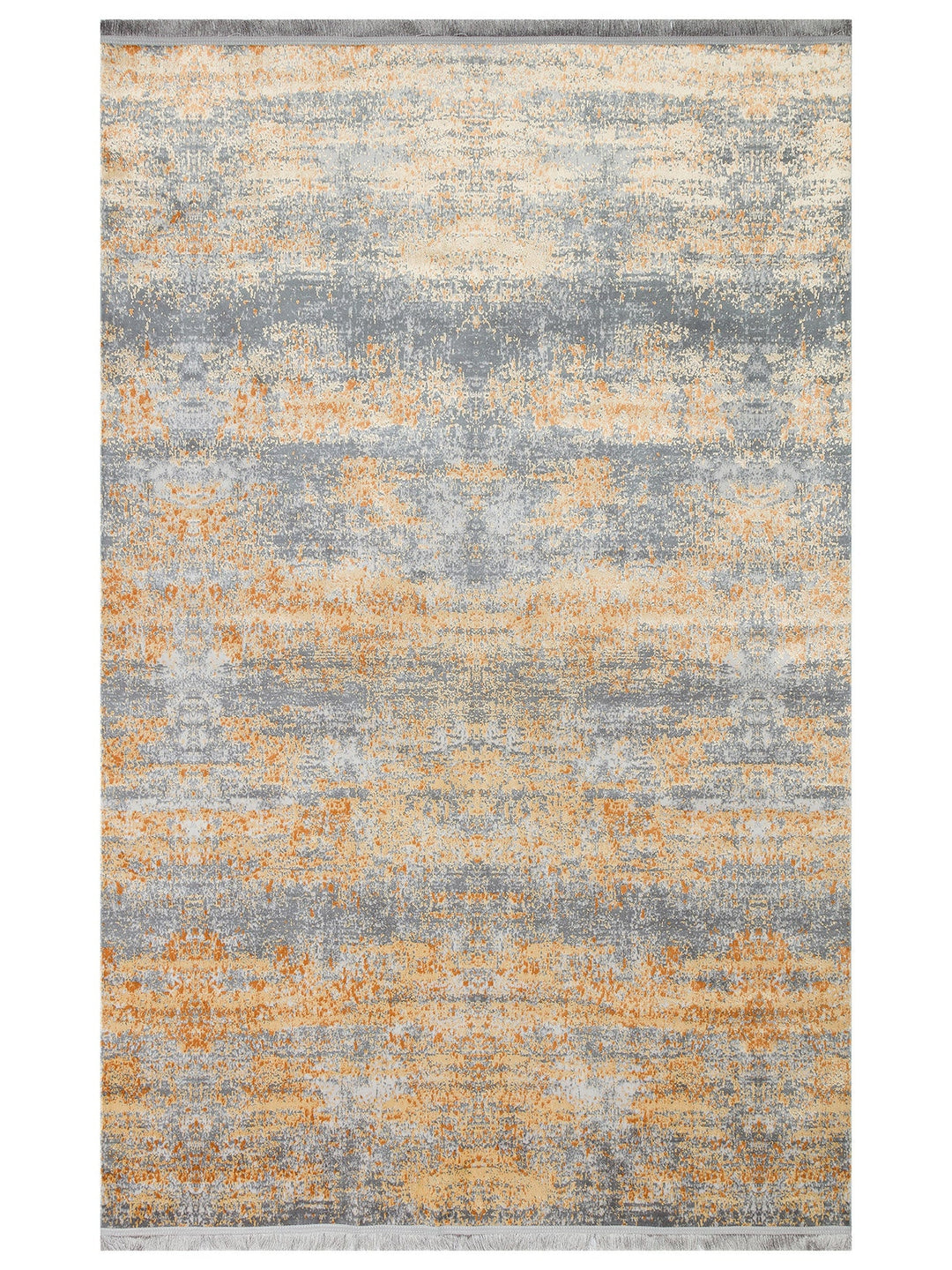 Smooth Yıkanabilir Kaymaz Parlak Oturma Odası Salon Koridor İnce Dokuma Modern Halı 01 TERRA XW - Carpetdocia
