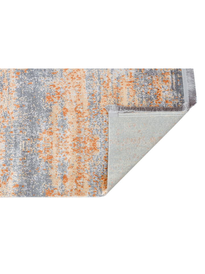 Smooth Yıkanabilir Kaymaz Parlak Oturma Odası Salon Koridor İnce Dokuma Modern Halı 01 TERRA XW - Carpetdocia