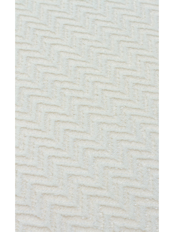 Smooth Yıkanabilir Kaymaz Parlak Oturma Odası Salon Koridor İnce Dokuma Modern Halı LUX 02 CREAM - Carpetdocia