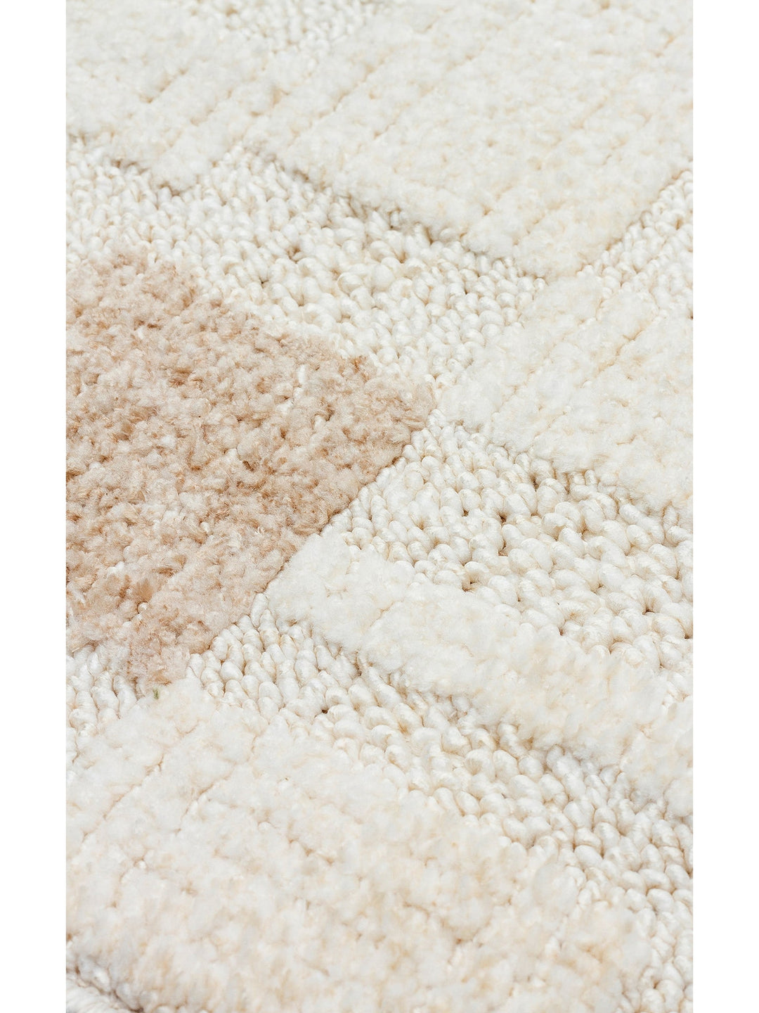 Style Hav Toz Vezmez Yumuşak Dokulu Oturma Odası Salon Koridor Antre Modern Halı 02 GREEN BEIGE - Carpetdocia