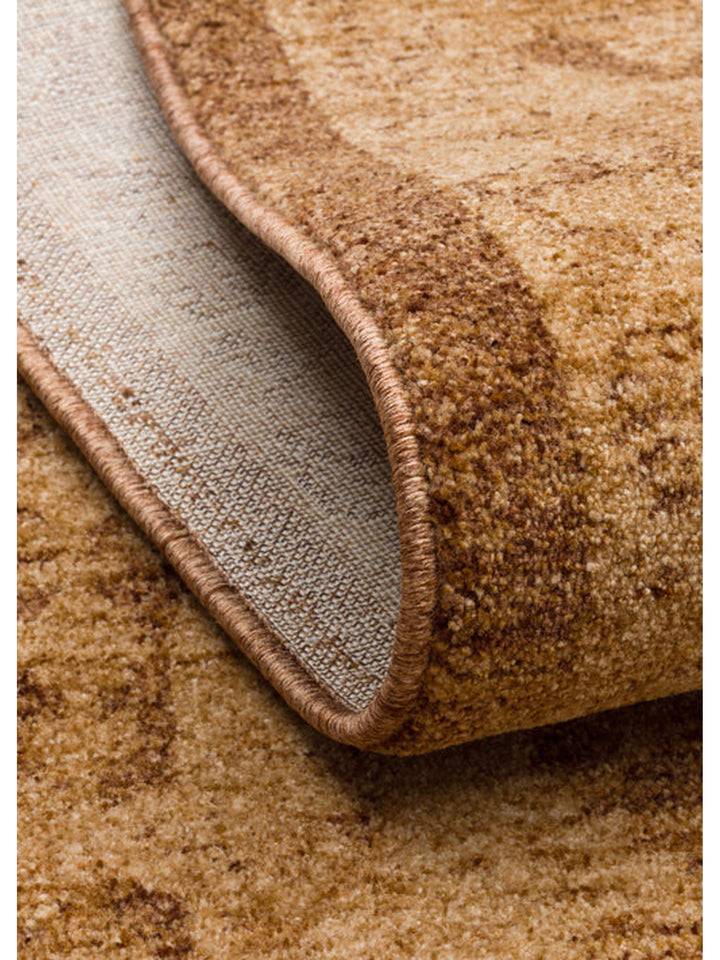 Tebriz Serisi Vintage Eskitme Desenli Modern Yumuşak Dokulu Halı 01 BEIGE