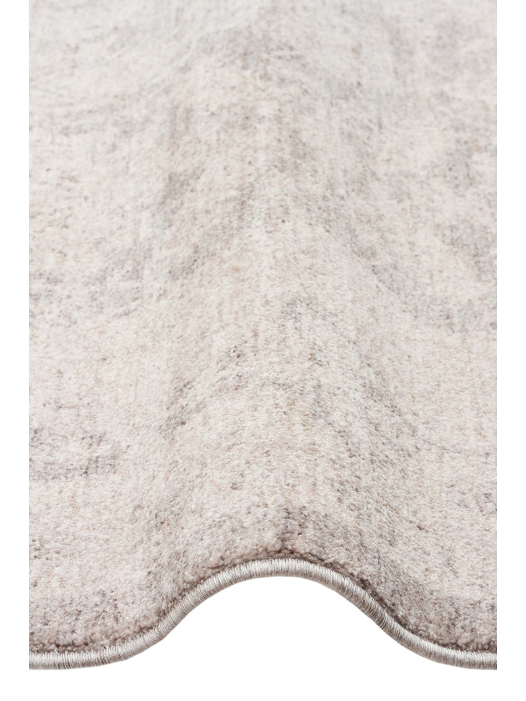 Tebriz Serisi Vintage Eskitme Desenli Modern Yumuşak Dokulu Halı 01 GREY