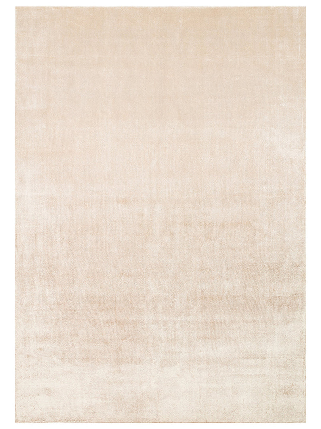 Victoria Serisi %100 Naturel Viskon El Dokuma Sade Modern Salon Oturma Odası Yatak Odası Halı BEIGE - Carpetdocia