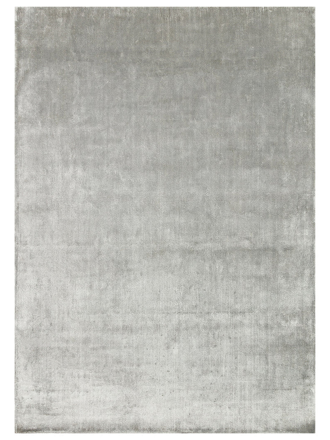 Victoria Serisi %100 Naturel Viskon El Dokuma Sade Modern Salon Oturma Odası Yatak Odası Halı GREY - Carpetdocia