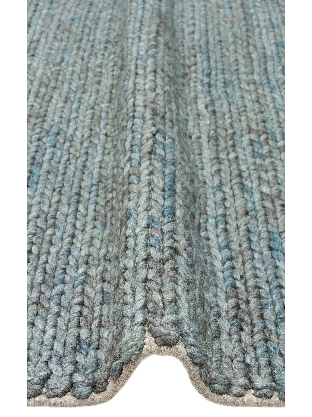Woolstar %100 Naturel Kazak Desenli Salon Oturma Odası Koridor Antre El Dokuma Örgü Halı ARONA - Carpetdocia