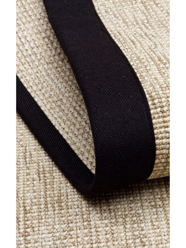 Dream Bordered, Lint-Free, Easy-to-Clean Sisal Carpet Suitable for Indoor and Outdoor Use 2703LBBB