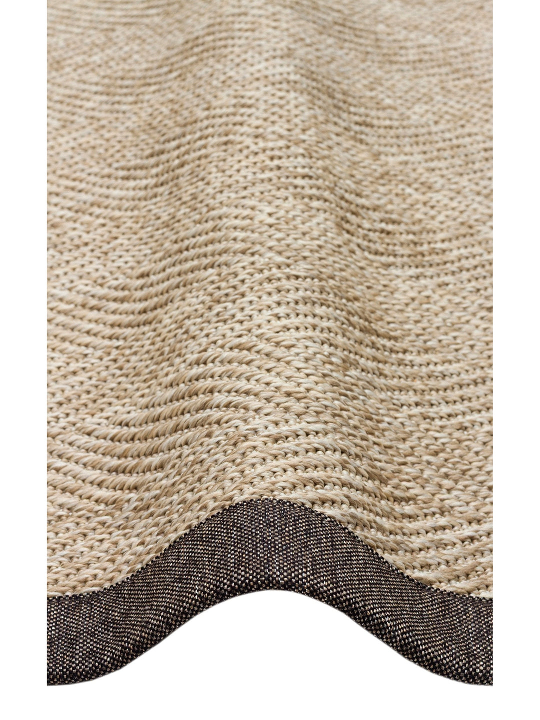 Dream Bordered, Lint-Free, Easy-to-Clean Sisal Carpet Suitable for Indoor and Outdoor Use 2704LBBDMIX