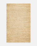 Baccarat Jute 100% natürlich Wohnzimmer, Flur, Diele, Küche, Balkon Handgeknüpfter Strohteppich BAC CREAM