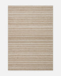 Tappeto tessuto a mano in misto lana e cotone della serie Barcelona BEIGE