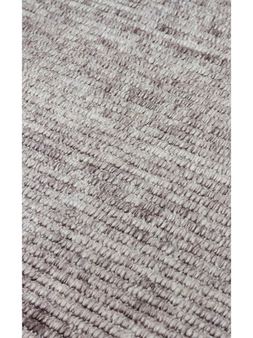 Brasilia El Emeğiyle Üretilen Modern Sade Şık TENCEL™ Özel Kara Tezgah Halısı PLAIN ANTRASIT - Carpetdocia