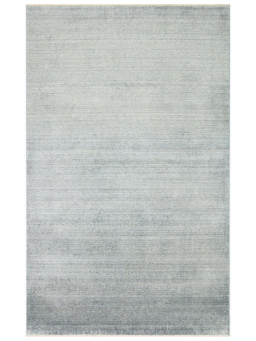 Brasilia El Emeğiyle Üretilen Modern Sade Şık TENCEL™ Özel Kara Tezgah Halısı PLAIN SKY BLUE - Carpetdocia