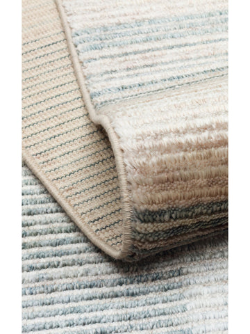 Burj Serisi %100 Naturel El Emeğiyle Üretilen TENCEL™ Kara Tezgah Halı 01 SKY VIZON - Carpetdocia