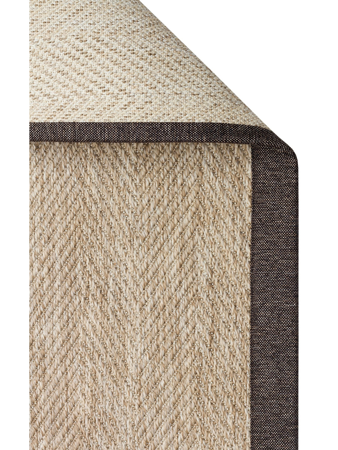 Dream Bordered, Lint-Free, Easy-to-Clean Sisal Carpet Suitable for Indoor and Outdoor Use 2704LBBDMIX