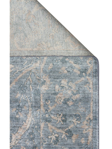 Çırağan %100 Naturel Özel Işıltılı El Emeği ile Özel Tezgahlarda Üretilen TENCEL™ Uşak Halısı 07SVZ - Carpetdocia
