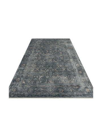 Çırağan %100 Naturel Özel Işıltılı El Emeği ile Özel Tezgahlarda Üretilen TENCEL™ Uşak Halısı 6SKYVZ - Carpetdocia