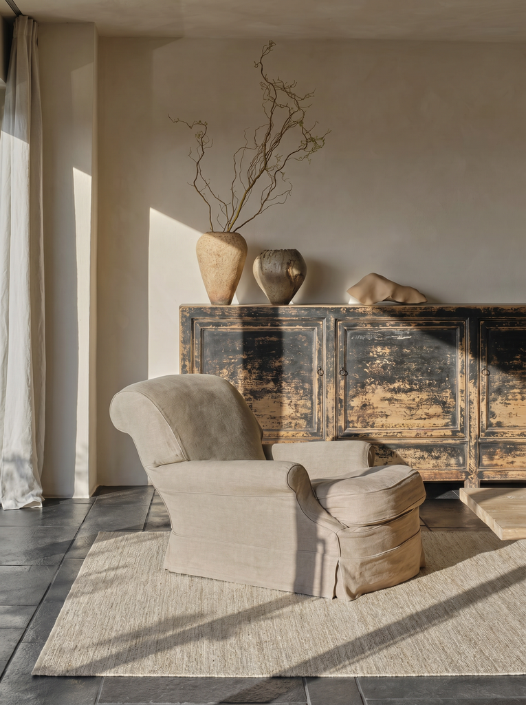 Coffee %100 Naturbelassener Hanf Wohnzimmer Salon Flur Eingangsbereich Schlafzimmer Gewebter Teppich PLAIN GREY