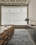 Kaffee 100% Natur Hanf Wohnzimmer Salon Flur Eingang Schlafzimmer Gewebter Teppich PLAIN MARINE MULTY