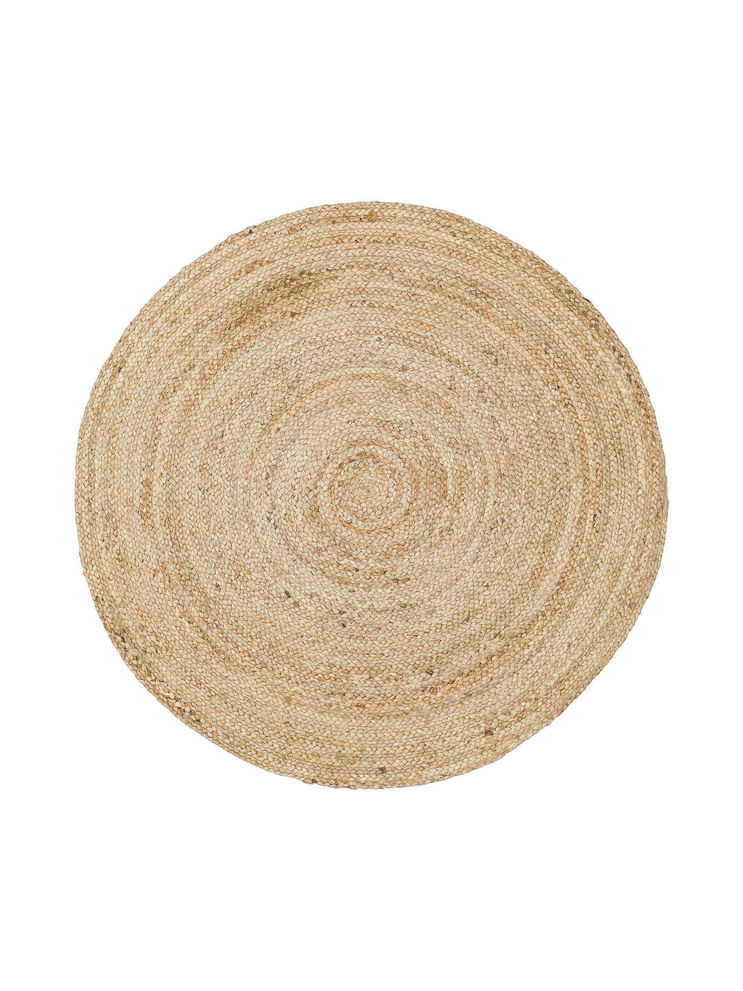 Crown Jüt %100 Naturel El Dokuma Oturma Odası Koridor Antre Mutfak Balkon Hasır Halı 01R NATURAL - Carpetdocia