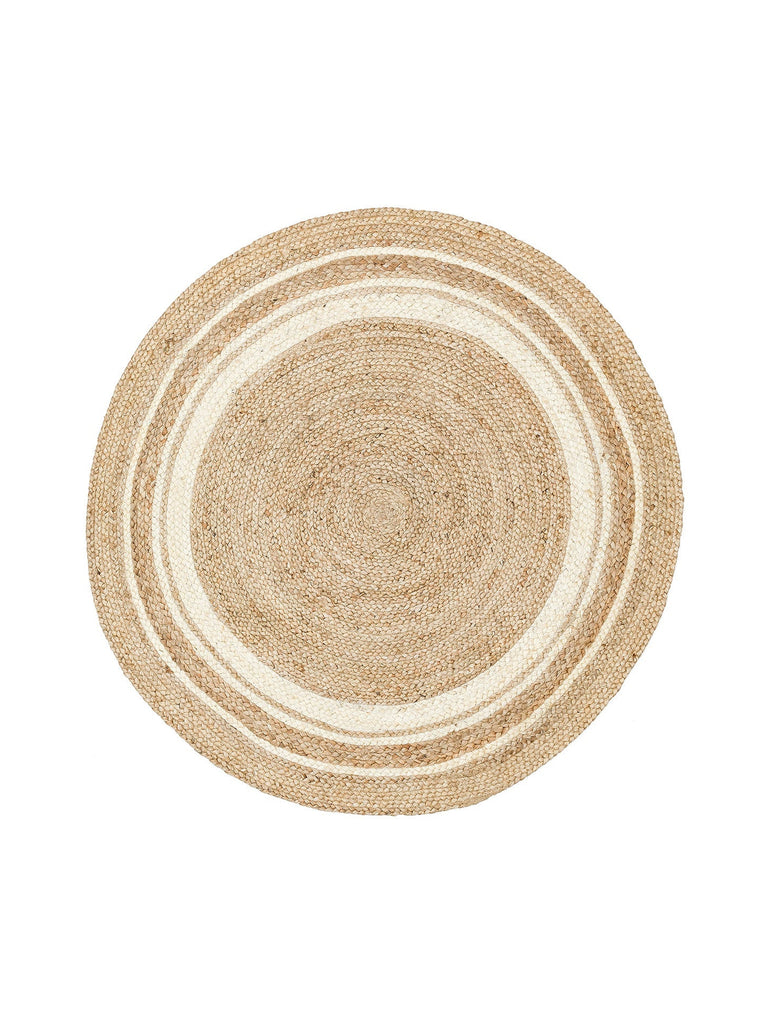 Crown Jüt %100 Naturel El Dokuma Oturma Odası Koridor Antre Mutfak Balkon Hasır Halı 01R NATWH