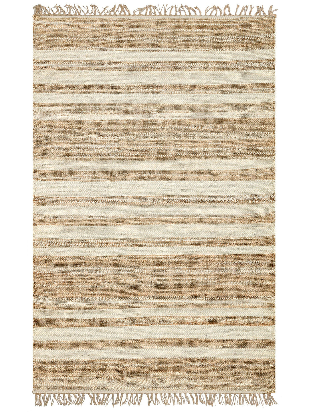 Crown Jüt %100 Naturel El Dokuma Oturma Odası Koridor Antre Mutfak Balkon Hasır Halı 11 NATWHIXW - Carpetdocia