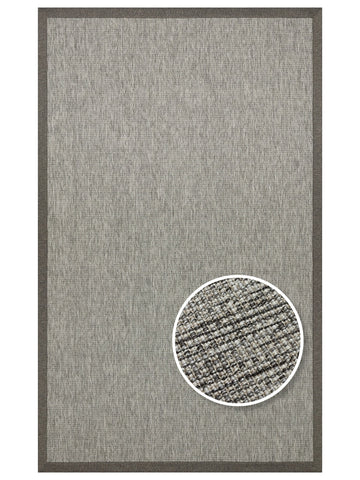 Dream Bordürlü İç ve Dış Mekan Kullanımına Uygun Hav Vermeyen Kolay Temizlenebilir Sisal Halı 2705GB - Carpetdocia