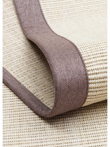 Dream Bordürlü İç ve Dış Mekan Kullanımına Uygun Hav Vermeyen Kolay Temizlenebilir Sisal Halı 2706CBM - Carpetdocia