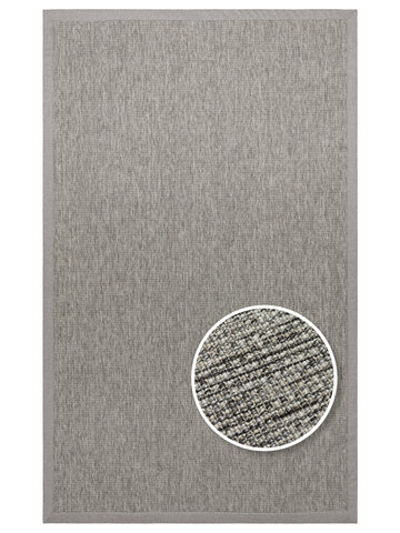 Dream Bordürlü İç ve Dış Mekan Kullanımına Uygun Hav Vermeyen Kolay Temizlenebilir Sisal Halı 275GBG - Carpetdocia