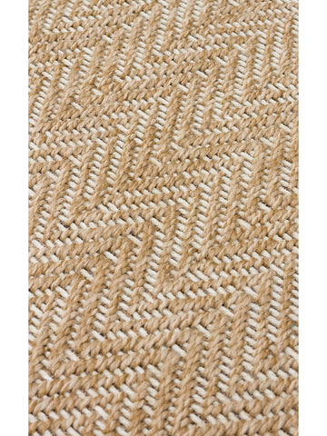 Dream İç ve Dış Mekan Kullanımına Uygun Kolay Temizlenebilir Sisal Görünümlü Halı 02 NATURAL WHITEXW - Carpetdocia