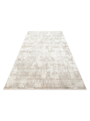 Elegant Özel Işıltılı Yüksek Kaliteli Sık Dokuma Salon Oturma Odası Koridor Modern Halı 36CREAMBEGX - Carpetdocia