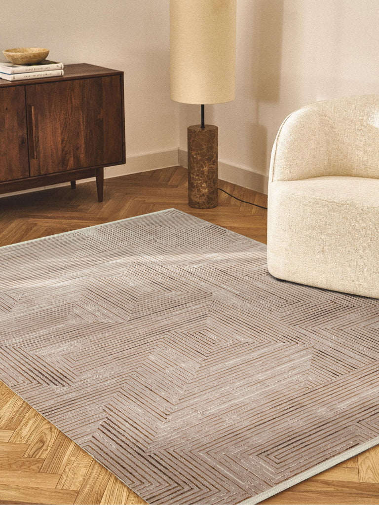 Kylie Series Living Room Living Room Corridor Entrance Bright and Simple Modern Carpet 02 VINK BEIGE