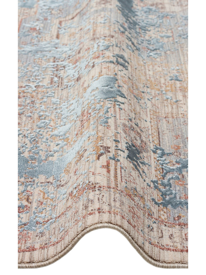 Göreme Serisi Yüksek Alçak Dokulu Yüksek Kaliteli Sık Dokuma Modern Salon Halısı 03 GREY - Carpetdocia