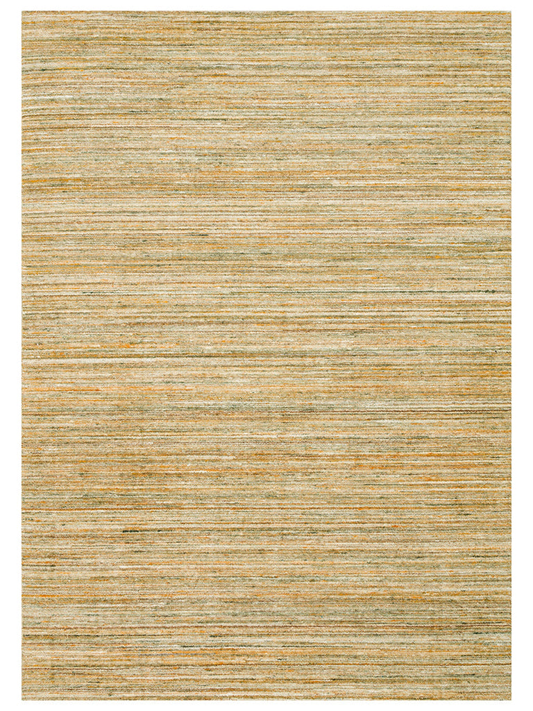 Tapete Moderno Escandinavo para Sala de Estar Helsinki Série, Tricô Manual 100% Lã Natural e Viscose LIME  