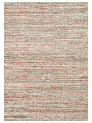 Helsinki Serisi %100 Naturel Yün ve Viskon El Dokuma Modern İskandinav Salon Oturma Odası Halı ROSE - Carpetdocia