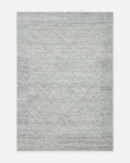 Herringbone Series Handwoven Modern Ethnic Living Room Sitting Room Bedroom Rug BLUE