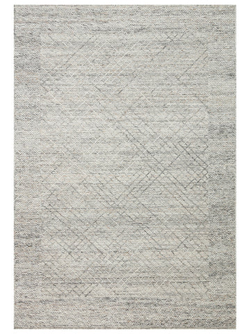 Herringbone Serisi El Dokuma Modern Etnik Salon Oturma Odası Yatak Odası Halı GREY - Carpetdocia