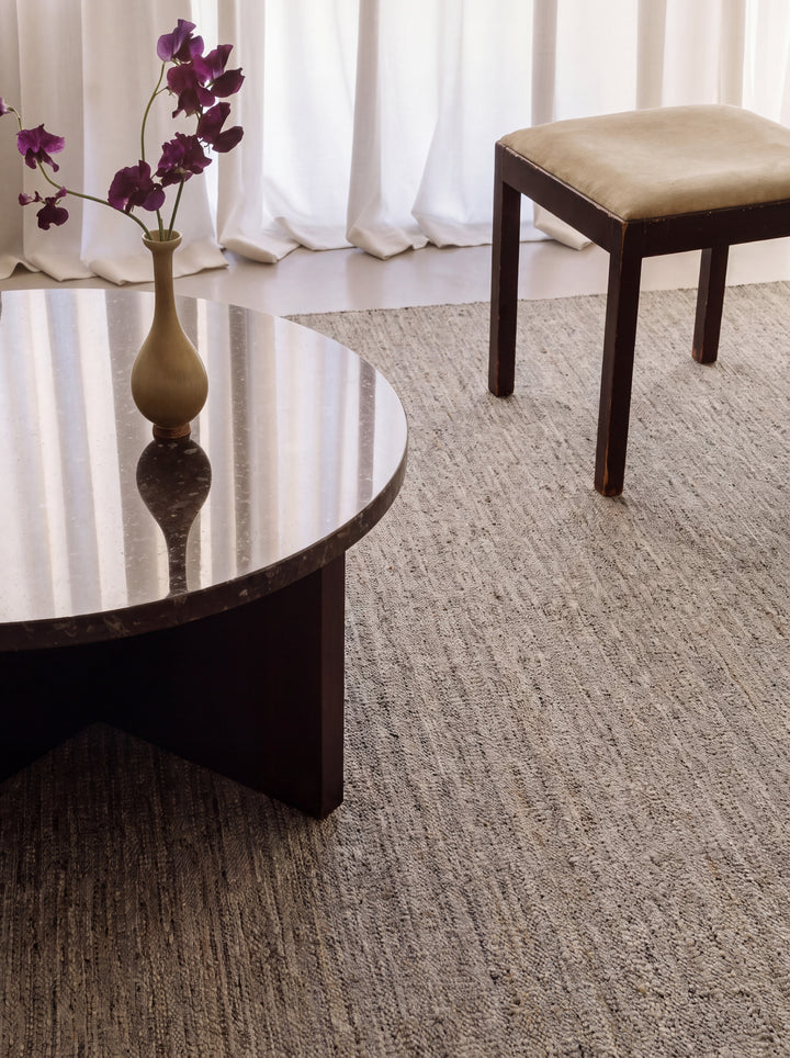 Katmandu GREY el dokuma sisal halı oturma odası