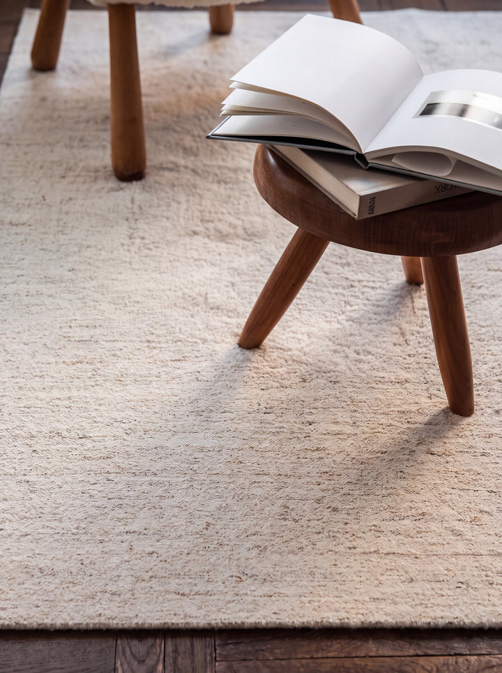 Katmandu IVORY el dokuma sisal halı oturma odası
