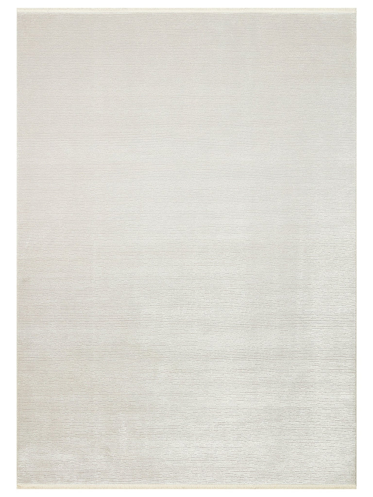 Lucia Serisi Modern Parlak Salon Oturma Odası Yatak Odası Antre Halı PLAIN IVORY